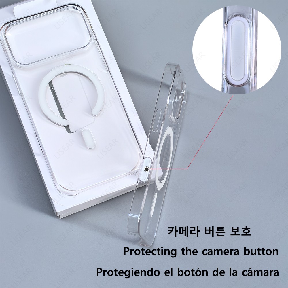 Original Clear Magnetic Phone Case 2