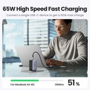UGREEN 65W GaN Charger Quick Charge 4.0 3.0 USB C Charger 4
