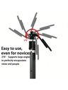 170 Cm Selfie Stick Tripod Retractable With Wireless Remote  5