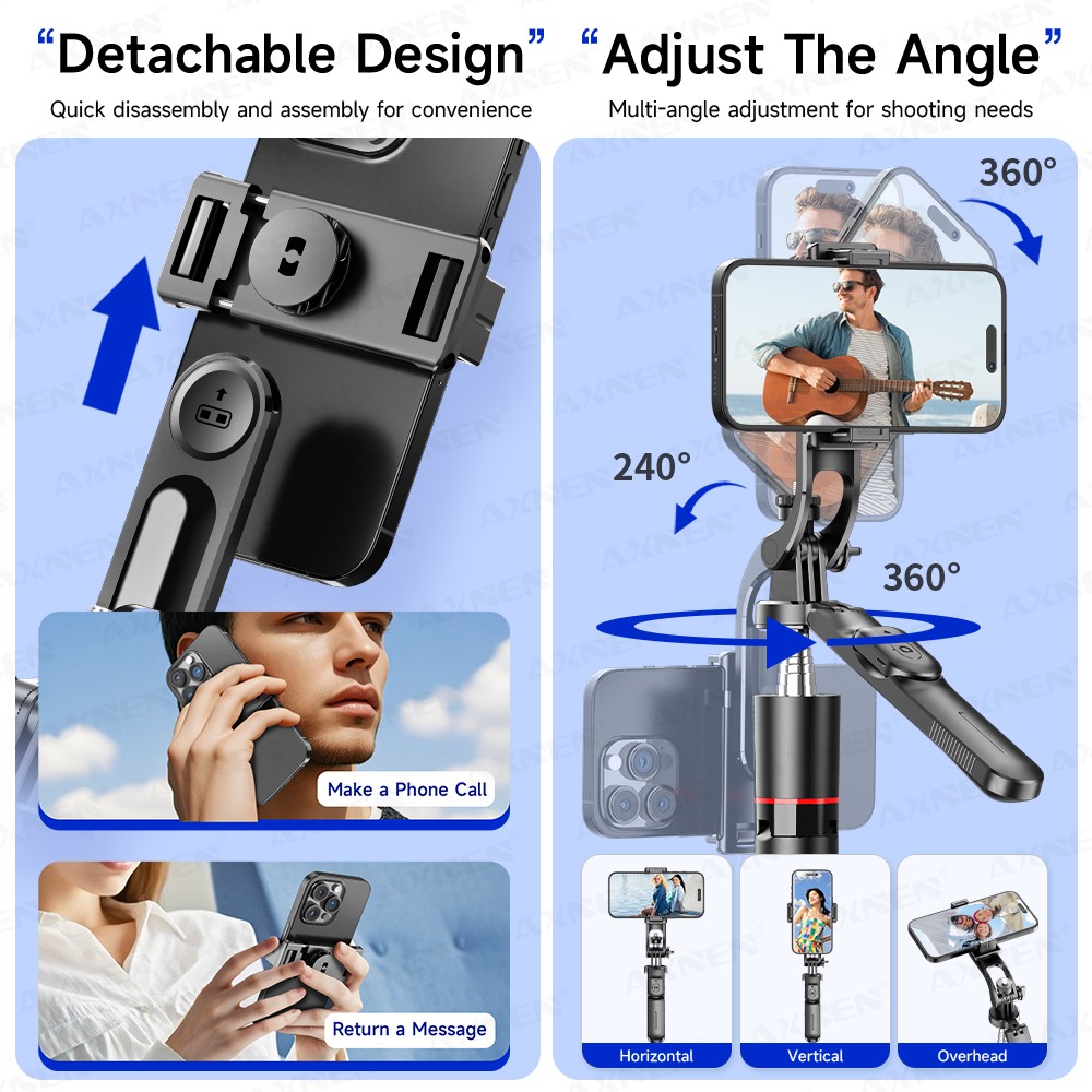 F16 Selfie Stick Tripod with 1708mm Long 8-Section Pole 3