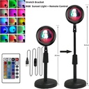Sunset Projector Lamp Rainbow Atmosphere Night Light Sunset  2