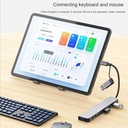 8 In 2 USB HUB With Splitter Card Reader 6