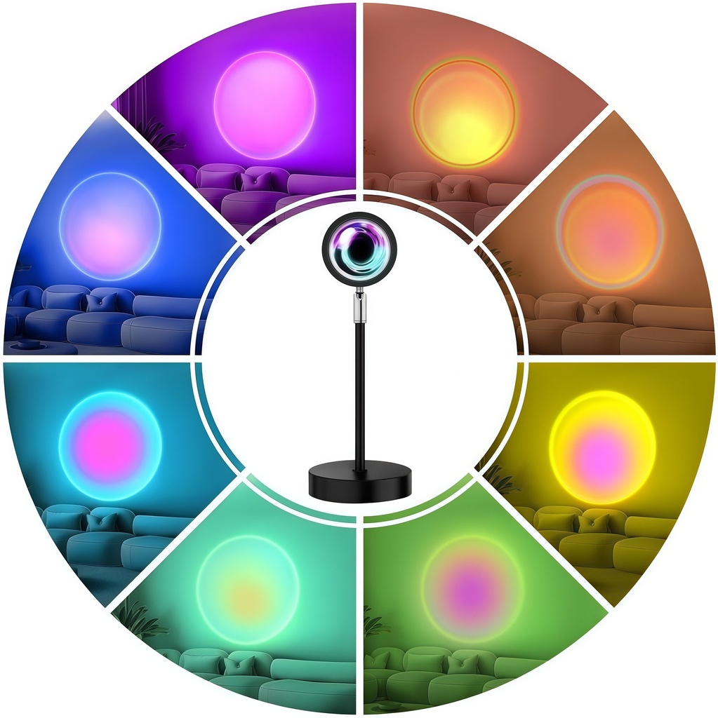 Sunset Lamp Projector 3