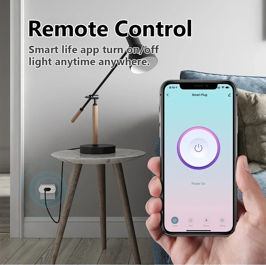 Works with Tuya 16A/20A Brazil Standard Wifi Smart Plug Sock 2