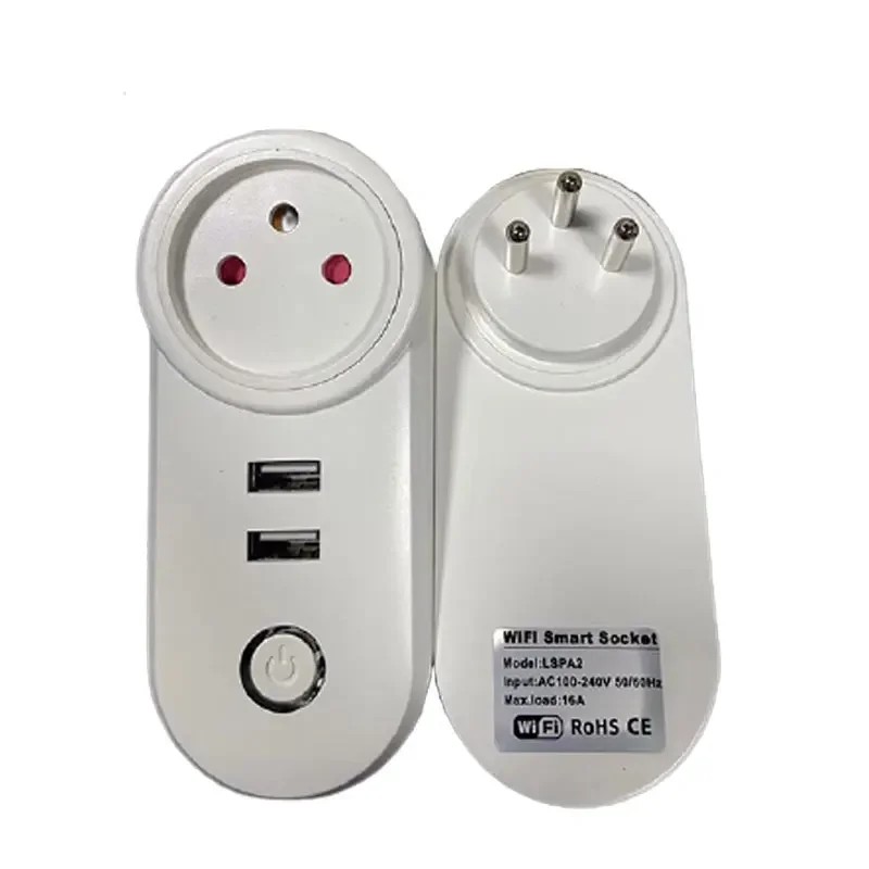 WiFi Smart Plug 16A Israel Plug Power Socket Tuya APP Smart  6