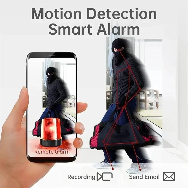 Wifi Surveillance Camera Home Indoor Audio Wireless Camera H 4