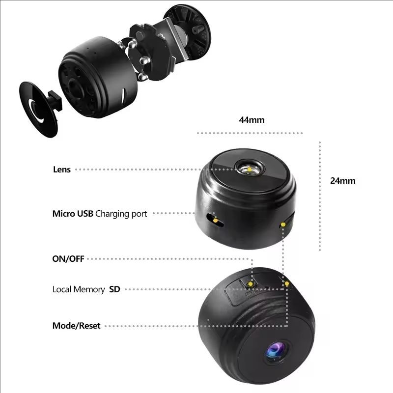 Wifi Surveillance Camera Home Indoor Audio Wireless Camera H 5