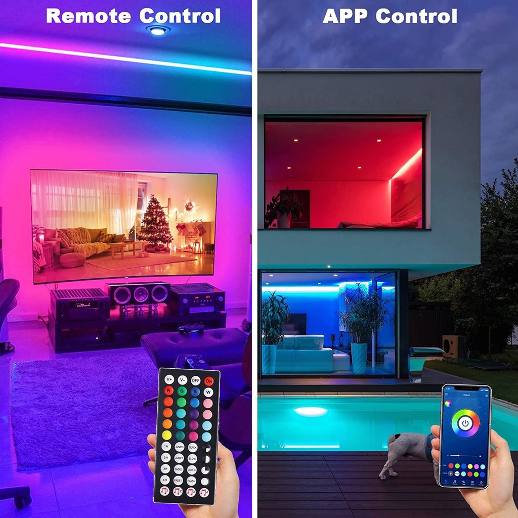 RGB LED Strip Lights Music Sync USB 5V Remote Control Led Ri 2