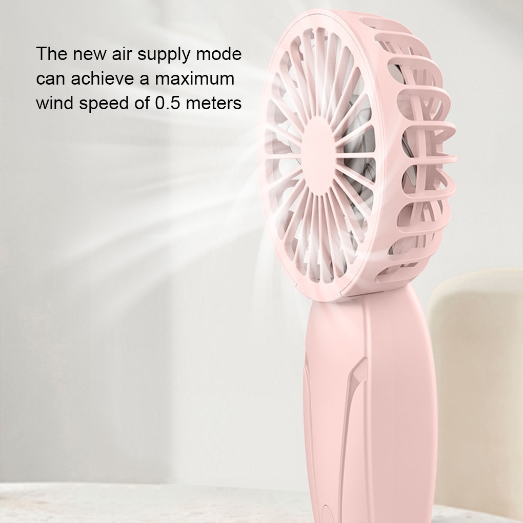 Portable Handheld Small Fan ABS Lightweight Cute Appearance  2