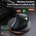 2.4GHz Bluetooth Wireless Mouse Rechargeable Vertical Mouse  4