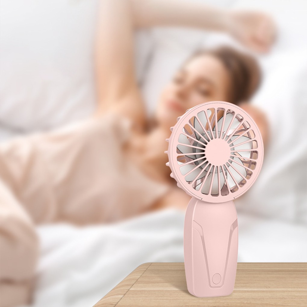 Portable Handheld Small Fan ABS Lightweight Cute Appearance  4