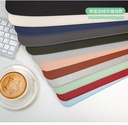 White Mousepad Portable Mouse Pad Large Gaming Waterproof No 2