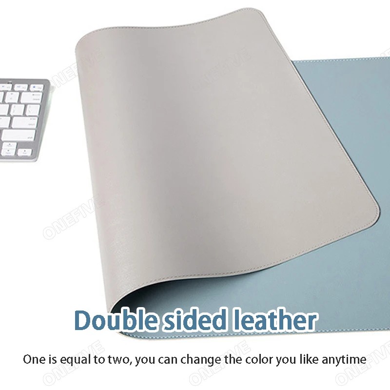 Mouse Pad Large Size Office Desk Protector Mat PU Leather Wa 3