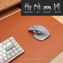 Mouse Pad Large Size Office Desk Protector Mat PU Leather Wa 6
