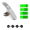LCD Digital Luggage Scale 50kg X 10g Portable Electronic Sca 2