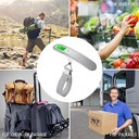 LCD Digital Luggage Scale 50kg X 10g Portable Electronic Sca 6