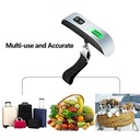 Portable Handheld Digital Travel Luggage Scale - .110lb/50kg 4