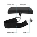 Portable Handheld Digital Travel Luggage Scale - .110lb/50kg 6