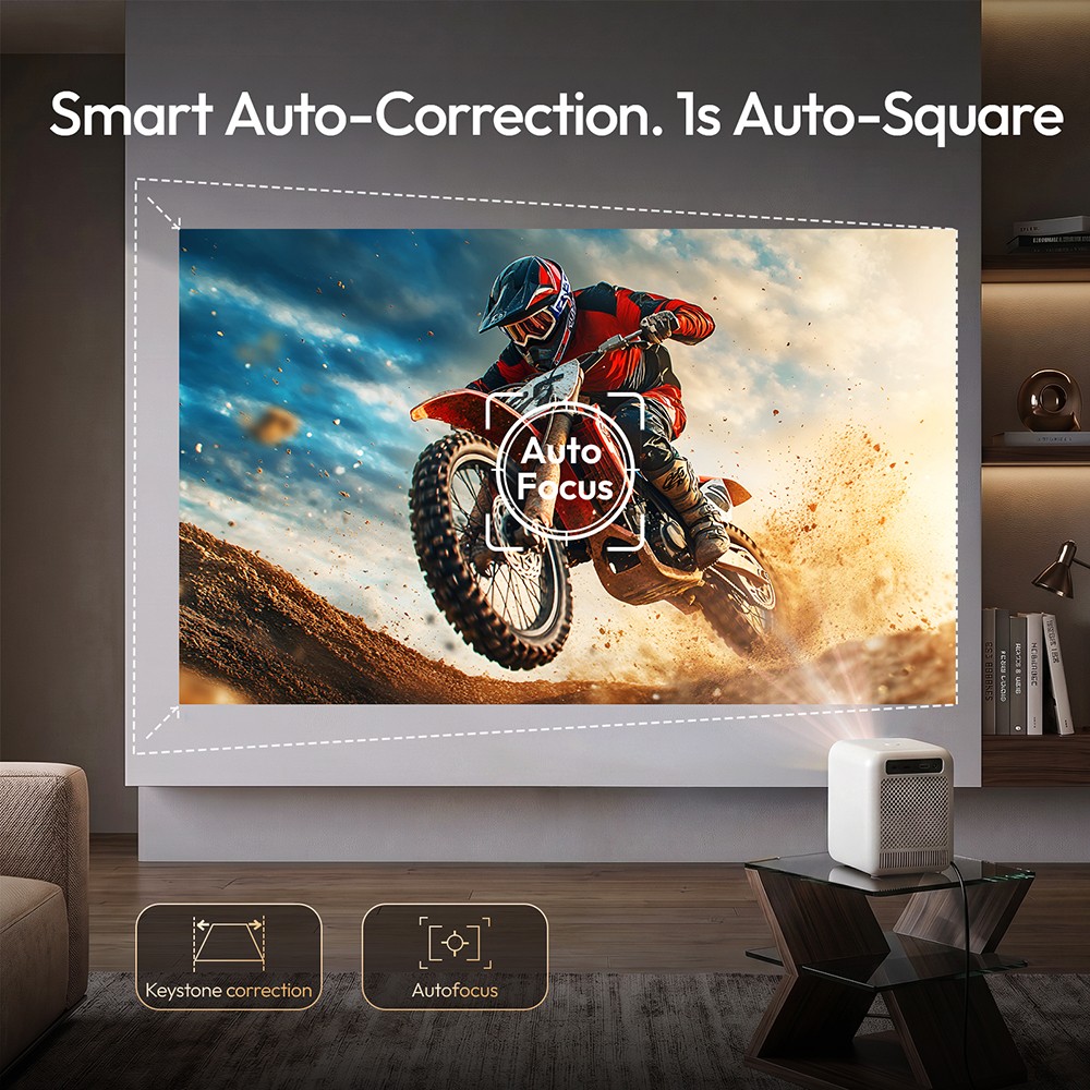 BYINTEK U4 LOVE 1 Smart Mini Home Theater Projector 4K 1080P 5