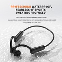 B8 True Bone Conduction Earphones Bluetooth 5.3 Sports Wirel 2