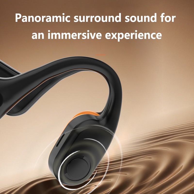 Open-Ear Bone Conduction Bluetooth Headphones with Extra-Lon 2