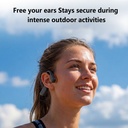 Open-Ear Bone Conduction Bluetooth Headphones with Extra-Lon 4