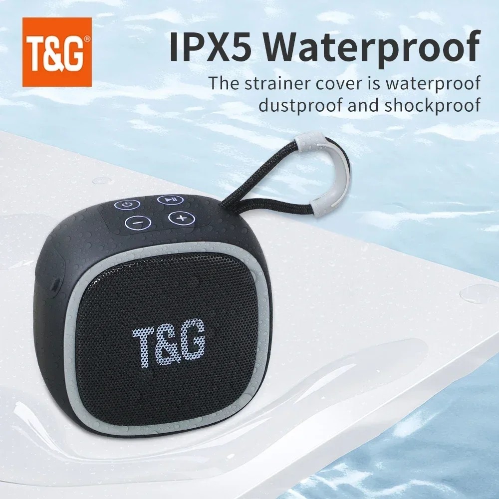 Portable Bluetooth Speaker Radio FM Mini Wireless Waterproof 2