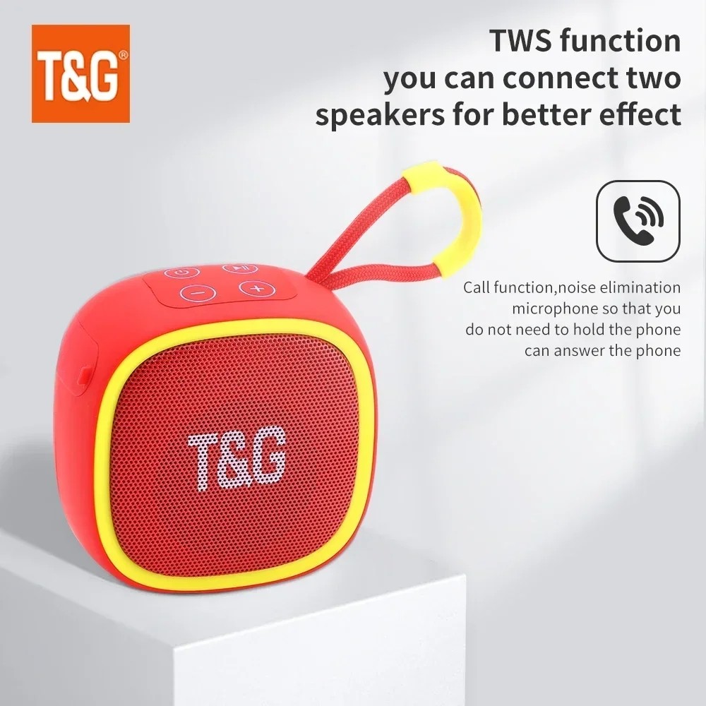 Portable Bluetooth Speaker Radio FM Mini Wireless Waterproof 3
