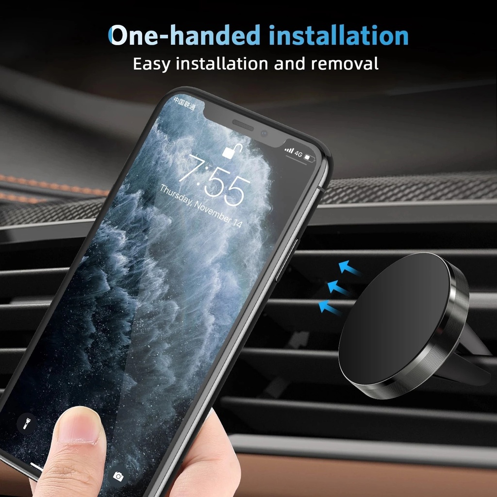 Air Vent Magnetic Car Phone Holder Magnet Smartphone Mobile  3