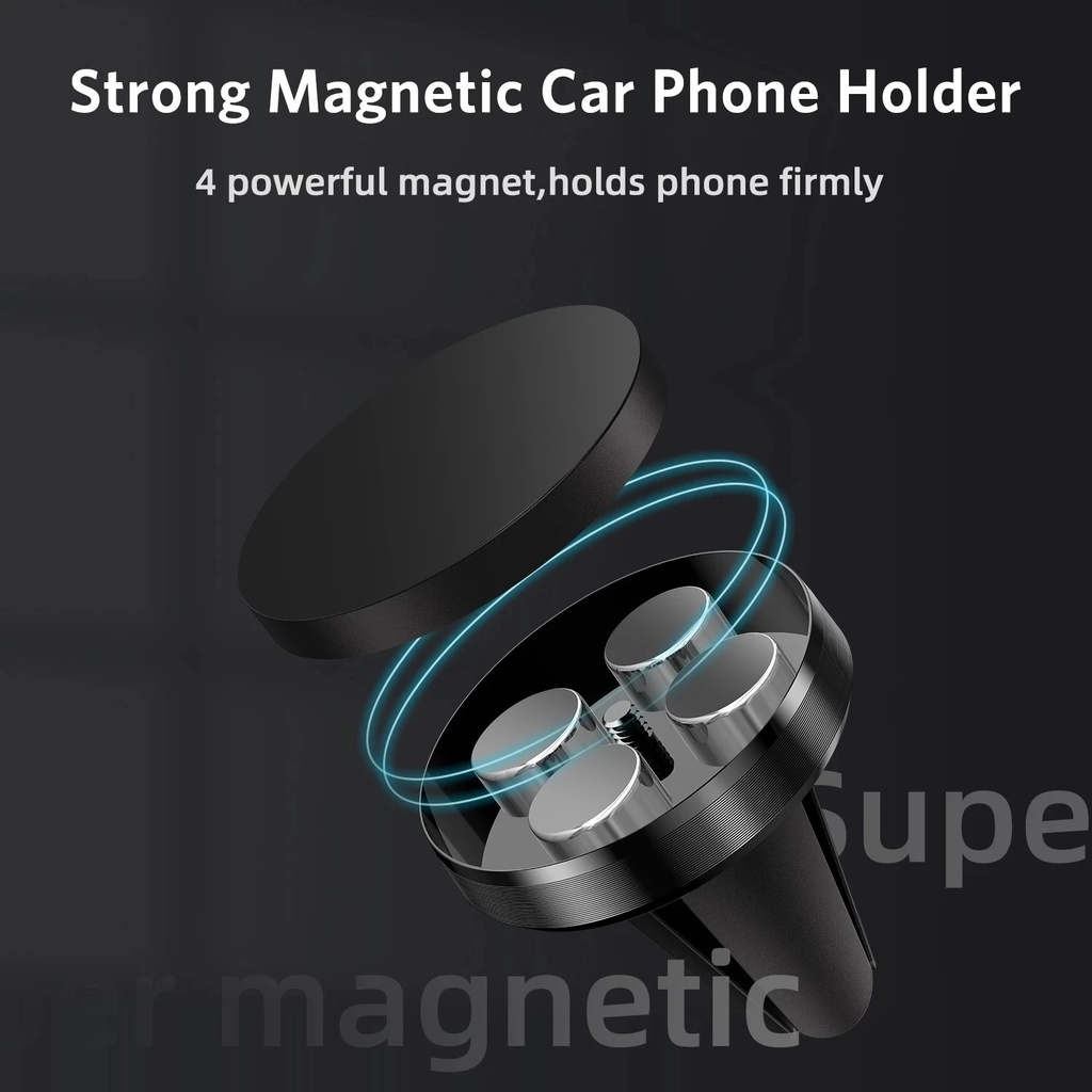 Air Vent Magnetic Car Phone Holder Magnet Smartphone Mobile  4