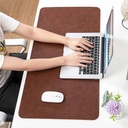 Desk Pad Waterproof PU Mouse Pads Desk Mat Protective Cover  2