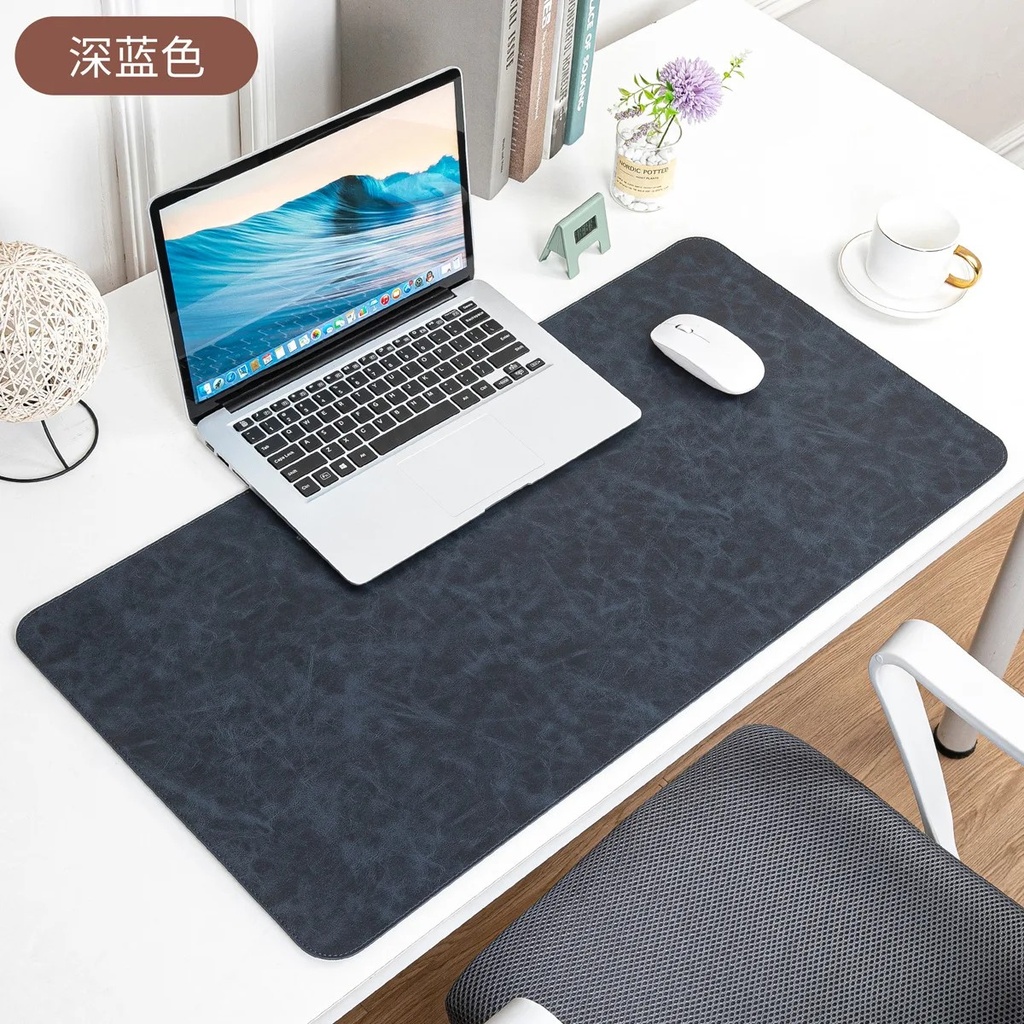 Desk Pad Waterproof PU Mouse Pads Desk Mat Protective Cover  6