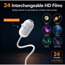 New HD Smart Starry Sky Projector Night Light USB Plug And P 3