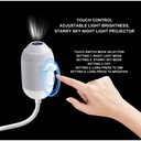 New HD Smart Starry Sky Projector Night Light USB Plug And P 6