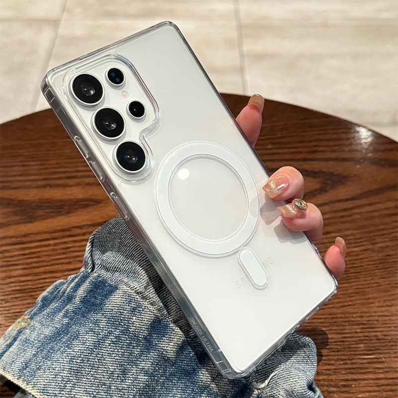 Magnetic Original Transparent Phone Case 3
