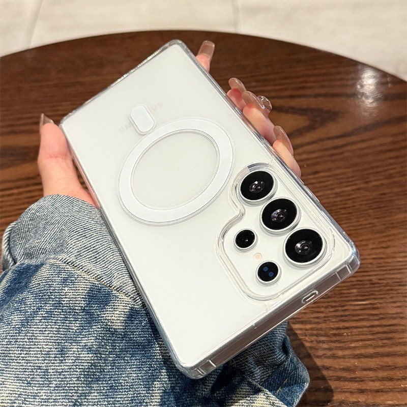 Magnetic Original Transparent Phone Case 5
