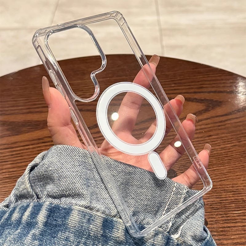 Magnetic Original Transparent Phone Case 6
