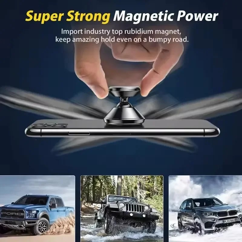 Magnetic Car Phone Holder Magnet Mount Mobile Cell Phone Sta 6