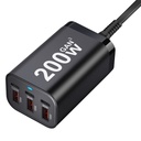 USB C Fast 200W 6-Port Charging Fast GaN Charger Power Adapt 4