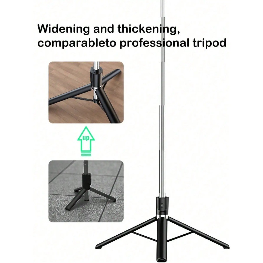 1700mm Selfie Stick Wireless Selfie Stick Phone Tripod Exten 5