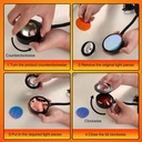 USB Sunset Lamp Sunset Projector Mood Light Living Room Bedr 4