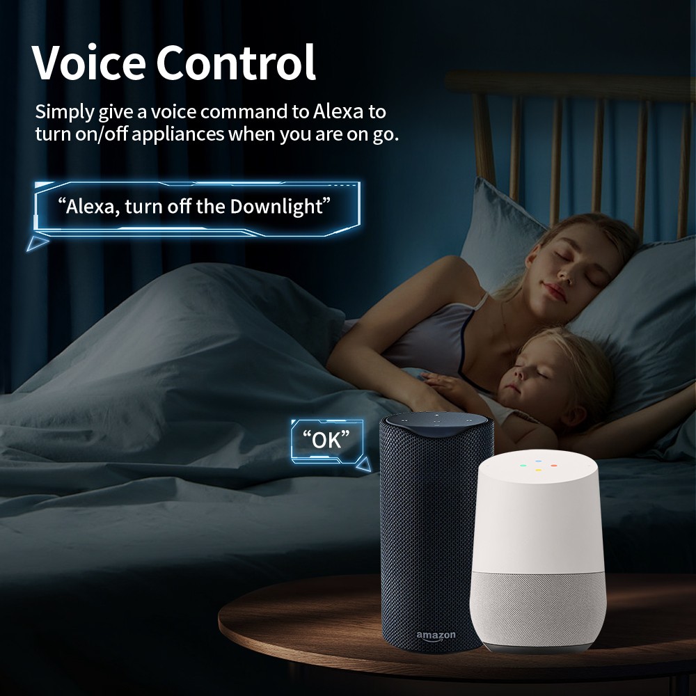 TNCE TUYA Smart Plug WiFi or Zigbee3.0 Socket EU 16A/20A Pow 3