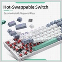 MACHENIKE K500 Mechanical Keyboard Wired Gaming Keyboard K50 3