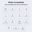 USB C HUB 3.0 Type C 3.1 4 Port Multi Splitter Adapter OTG 4
