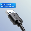 USB 3.0 Power Adapter 4 Port Multi USB Splitter Hub USB Hub  5