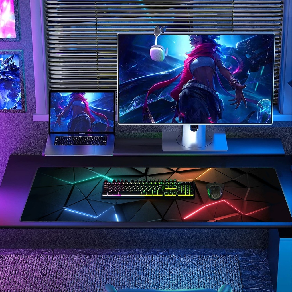Mouse Pad Desk Pad Extended Mouse Mat 31.5x11.8in Large Comp 6