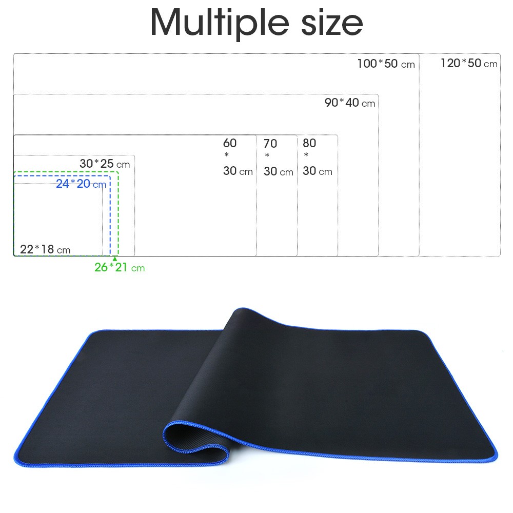 Large Gaming Mouse Pad Computer Mousepad Waterproof Multi-si 6
