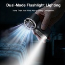 Mini Portable Handheld Fan Personal Pocket-Sized Digital Dis 3