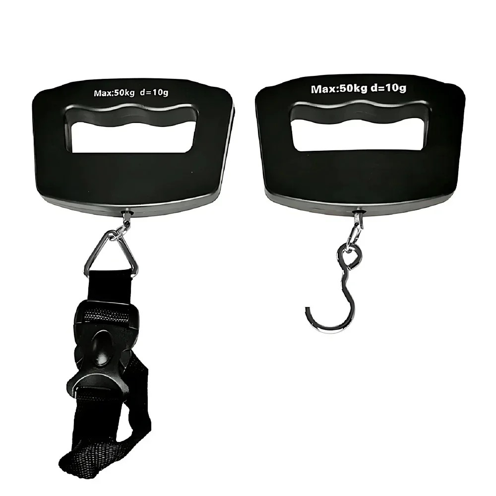50kg Digital Luggage Scale Portable Suitcase Scale Handheld 3