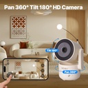MOESTuya WiFi Indoor Pan/Tilt Smart Security Camera 4MP HD I 3